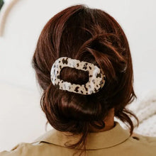 Load image into Gallery viewer, Medium Flat Round Hair Clip - Teleties