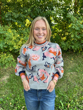 Load image into Gallery viewer, Knit Pattern Sweater