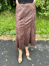 Load image into Gallery viewer, Long Animal Print Skirt