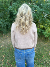Load image into Gallery viewer, Brown Button Knit Cardigan