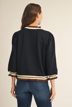 Load image into Gallery viewer, Ruffle Edge Detail Solid Top