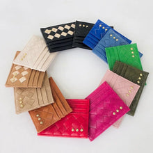 Load image into Gallery viewer, Mariah Woven Small Card Holder Wallet