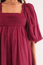 Load image into Gallery viewer, Courtney Puff Sleeve Mini Dress