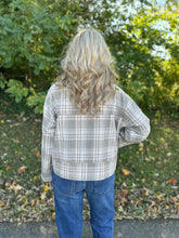 Load image into Gallery viewer, Plaid Button Down Jacket