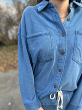 Load image into Gallery viewer, All Day Knit Denim Jacket Vintage Indigo