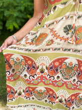 Load image into Gallery viewer, Border Print Midi Dress