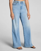 Load image into Gallery viewer, SPANX Lightweight Wide Leg Jeans - Seaside Blue