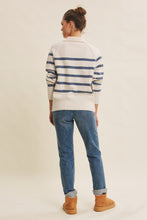 Load image into Gallery viewer, Cozy Classic Stripe Poly Wool Sweater
