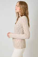 Load image into Gallery viewer, Solid Lettuce Edge Textured Top