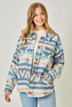 Load image into Gallery viewer, Aztec Print Shacket