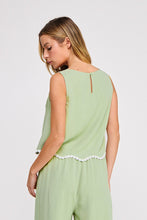 Load image into Gallery viewer, Soft Linen Blend Square Neck Tank