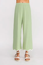 Load image into Gallery viewer, Aloe Soft Linen Elastic Waist Ankle Pant