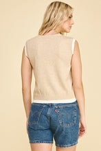 Load image into Gallery viewer, Double Layered Sleeveless Knit Top