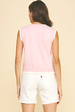 Load image into Gallery viewer, Double Layered Sleeveless Knit Top