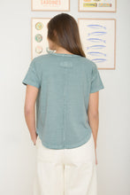 Load image into Gallery viewer, Round Neck Short Sleeve Knit Top