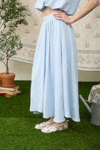Load image into Gallery viewer, Sleeveless Balloon Crop Top & Box Pleated Midi Skirt Set