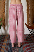 Load image into Gallery viewer, Stripe Pocket Wide Leg Pants