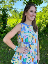 Load image into Gallery viewer, Patchwork Print Mini Dress