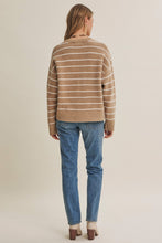 Load image into Gallery viewer, Contrast Striped Sweater