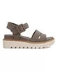 Load image into Gallery viewer, Jovie Khaki Suede Sandals