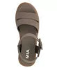 Load image into Gallery viewer, Jovie Khaki Suede Sandals