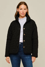 Load image into Gallery viewer, Long Sleeve Button Down Quilted Jacket
