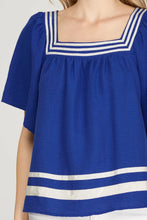 Load image into Gallery viewer, Game Day Flare Short Sleeve Top