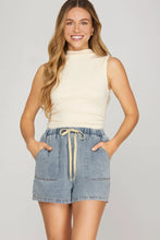 Load image into Gallery viewer, Washed Denim Shorts