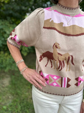 Load image into Gallery viewer, Short Sleeve Detailed Knit Top