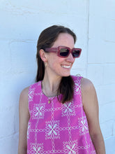 Load image into Gallery viewer, DIFF - Indy Guava + Grey Sunglasses