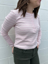 Load image into Gallery viewer, Ferris Henley Striped Top
