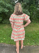 Load image into Gallery viewer, Tulip Floral Ruffle Hem Dress