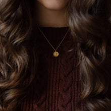 Load image into Gallery viewer, Embossed Cross Necklace