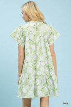 Load image into Gallery viewer, Floral Print Tiered Babydoll Dress