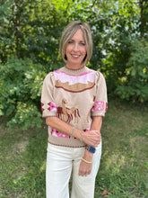 Load image into Gallery viewer, Short Sleeve Detailed Knit Top