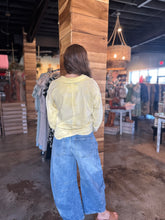 Load image into Gallery viewer, Washed Collared Long Sleeve Knit Top