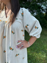 Load image into Gallery viewer, Corduroy Embroidered Dress