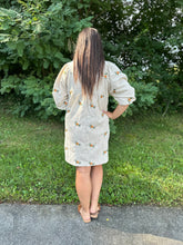 Load image into Gallery viewer, Corduroy Embroidered Dress