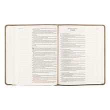 Load image into Gallery viewer, KJV Notetaking Bible Large Print: Marlo Theme