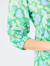 Load image into Gallery viewer, Cameron Daisy Chain Green Dress