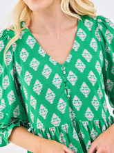 Load image into Gallery viewer, Early Riser Green Raya Dress