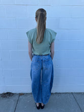 Load image into Gallery viewer, FP Good Luck Mid Rise Barrel Pant