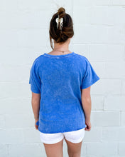 Load image into Gallery viewer, Mineral Wash USA Patched Knit Top