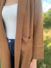 Load image into Gallery viewer, Edge Detail Open Knit Cardigan