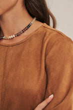 Load image into Gallery viewer, Rustic Suede Fit & Flare Mini Dress
