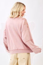 Load image into Gallery viewer, Patchwork Star Oversized Sweatshirt