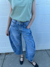 Load image into Gallery viewer, FP Good Luck Mid Rise Barrel Pant