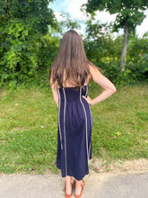 Load image into Gallery viewer, Striped Sleeveless Midi Dress