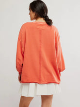 Load image into Gallery viewer, FP WTF Venice V Neck Graphic Pullover