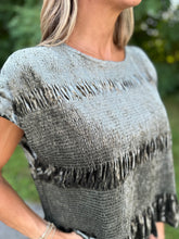 Load image into Gallery viewer, Olive Velvet Smocked Top